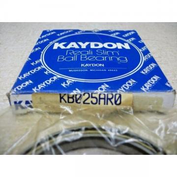 Kaydon Reali-Slim KB025AR0 Angular Contact Bearing  2.5" x 3.125" x .3125"